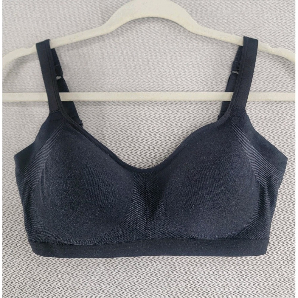 Tommy John Ultimate Comfort Wireless Seamless Bra NEW Size Large Black